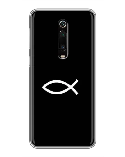 Чохол для Xiaomi Redmi K20 з картинкою «Символ риби Jesus» Чохол для Xiaomi Redmi K20 з картинкою «Символ риби Jesus»