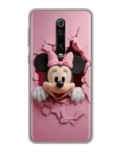 Чехол для Xiaomi Redmi K20 с картинкой «Минни сквозь стену» Чехол для Xiaomi Redmi K20 с картинкой «Минни сквозь стену»