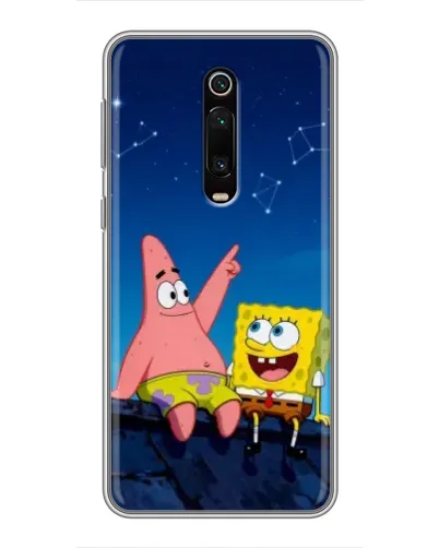 Чохол для Xiaomi Redmi K20 з картинкою «Губка Боб та Патрік вночі» Чохол для Xiaomi Redmi K20 з картинкою «Губка Боб та Патрік вночі»