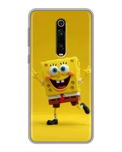 Чохол для Xiaomi Redmi K20 з картинкою «Позитивний Губка Боб»