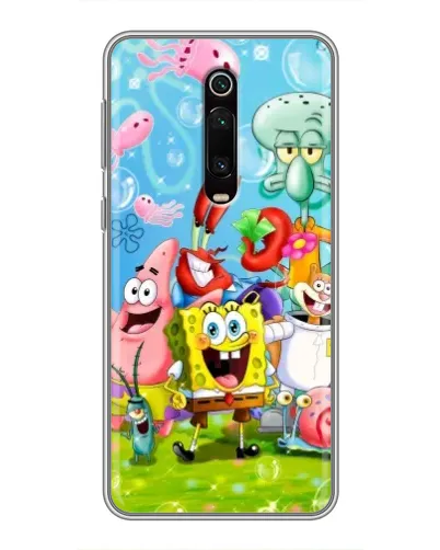 Чохол для Xiaomi Redmi K20 з картинкою «Губка Боб та друзі» Чохол для Xiaomi Redmi K20 з картинкою «Губка Боб та друзі»