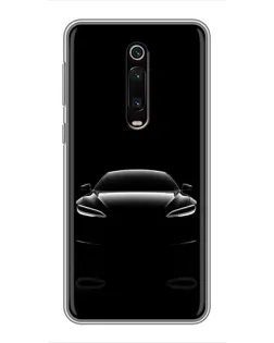 Чехол для Xiaomi Redmi K20 с картинкой «Силуэт Tesla Night»