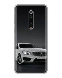 Чехол для Xiaomi Redmi K20 с картинкой «Mercedes AMG GT Silver»