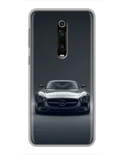 Чехол для Xiaomi Redmi K20 с картинкой «Mercedes на черном»