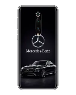 Чехол для Xiaomi Redmi K20 с картинкой «Mercedes — решетка радиатора»