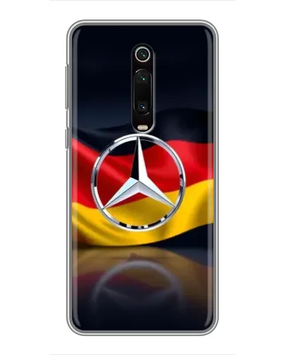 Чехол для Xiaomi Redmi K20 с картинкой «Mercedes — флаг Германии»