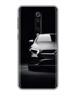 Чехол для Xiaomi Redmi K20 с картинкой «Свет фар Mercedes»