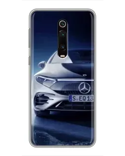 Чехол для Xiaomi Redmi K20 с картинкой «Mercedes EQ — будущее»