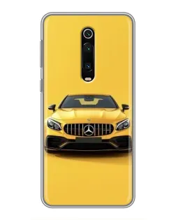 Чехол для Xiaomi Redmi K20 с картинкой «Желтый Mercedes GT»