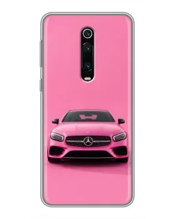 Чохол для Xiaomi Redmi K20 з картинкою «Рожевий Mercedes AMG»