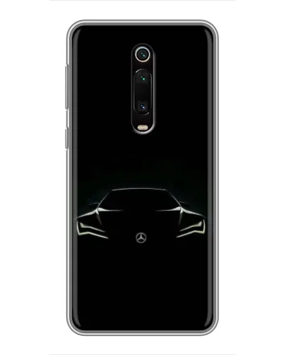 Чохол для Xiaomi Redmi K20 з картинкою «Mercedes — силует авто» Чохол для Xiaomi Redmi K20 з картинкою «Mercedes — силует авто»