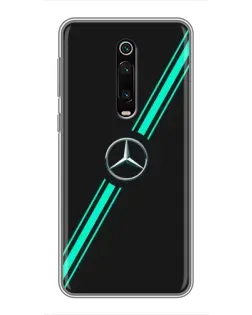 Чохол для Xiaomi Redmi K20 з картинкою «Спортивні лінії Mercedes»