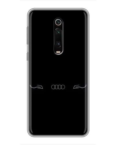 Чехол для Xiaomi Redmi K20 с картинкой «Audi — световой подпись»
