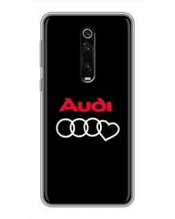 Чехол для Xiaomi Redmi K20 с картинкой «Логотип Audi Heart»