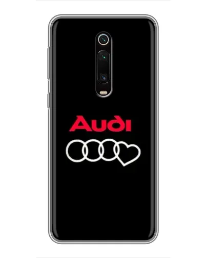 Чехол для Xiaomi Redmi K20 с картинкой «Логотип Audi Heart»