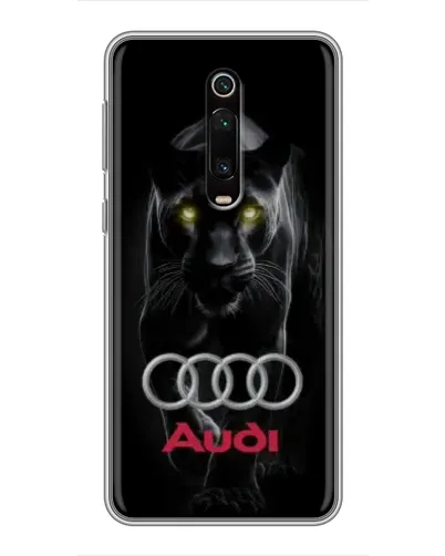 Чехол для Xiaomi Redmi K20 с картинкой «Пантера и Audi»