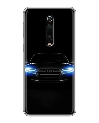 Чехол для Xiaomi Redmi K20 с картинкой «Audi в неоне»