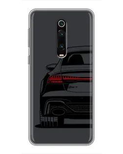 Чехол для Xiaomi Redmi K20 с картинкой «Задняя часть Audi — арт»