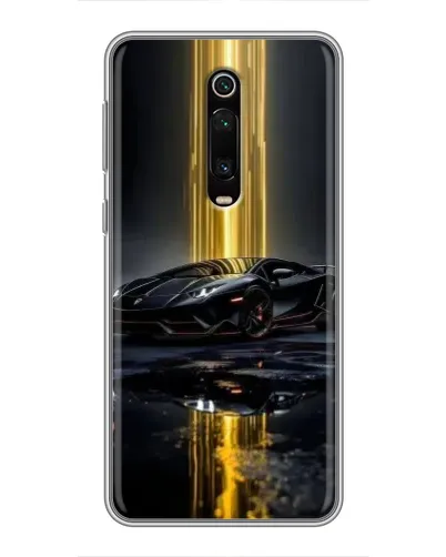 Чехол для Xiaomi Redmi K20 с картинкой «Ночной Lamborghini драйв»