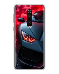 Чехол для Xiaomi Redmi K20 с картинкой «Lamborghini красное сияние»