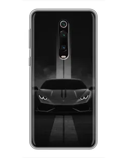 Чехол для Xiaomi Redmi K20 с картинкой «Lamborghini симметрия дорог»