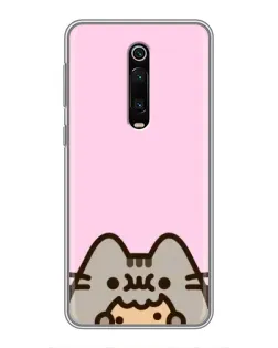 Чехол для Xiaomi Redmi K20 с картинкой «Pusheen и печенье» Чехол для Xiaomi Redmi K20 с картинкой «Pusheen и печенье»