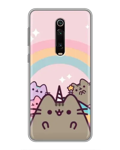 Чехол для Xiaomi Redmi K20 с картинкой «Единорог Pusheen»