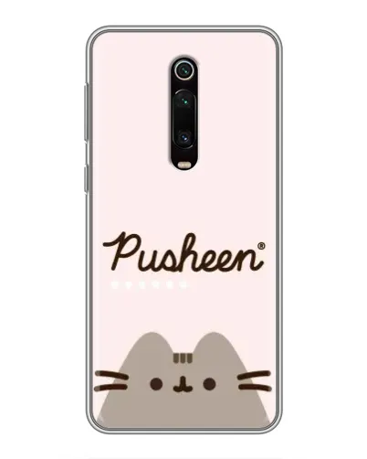 Чехол для Xiaomi Redmi K20 с картинкой «Pusheen логотип»