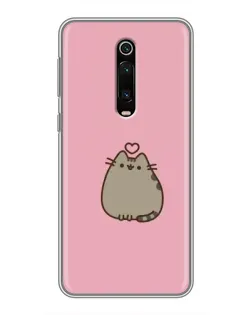 Чехол для Xiaomi Redmi K20 с картинкой «Pusheen сердце»