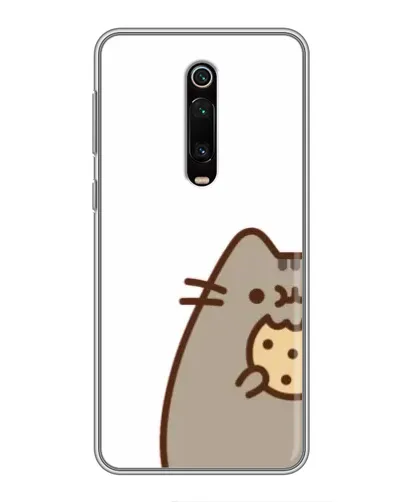 Чехол для Xiaomi Redmi K20 с картинкой «Пушин с печеньем»