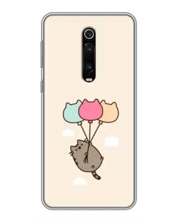 Чехол для Xiaomi Redmi K20 с картинкой «Пушин на шариках»