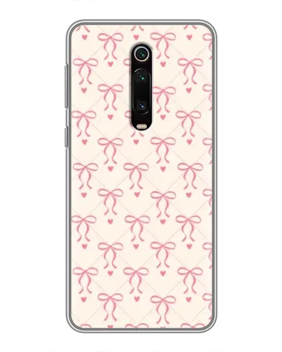 Чехол для Xiaomi Redmi K20 с картинкой «Розовые бантики Coquette» Чехол для Xiaomi Redmi K20 с картинкой «Розовые бантики Coquette»