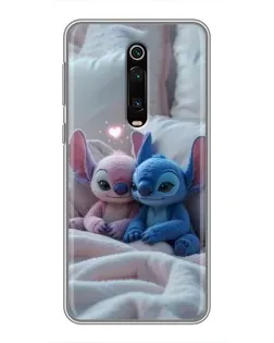 Чехол для Xiaomi Redmi K20 с картинкой «Плюшевые Стич Ангел»