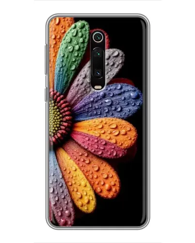 Чехол для Xiaomi Redmi K20 с картинкой «Радужный цветок»