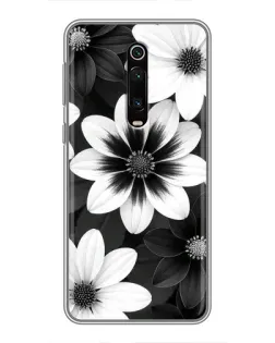 Чехол для Xiaomi Redmi K20 с картинкой «Монохромные астры» Чехол для Xiaomi Redmi K20 с картинкой «Монохромные астры»
