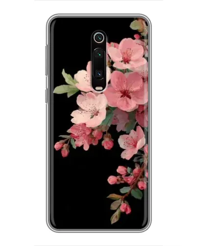 Чехол для Xiaomi Redmi K20 с картинкой «Розовая ветка сакуры»