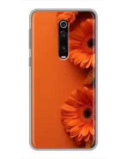 Чехол для Xiaomi Redmi K20 с картинкой «Оранжевые герберы» Чехол для Xiaomi Redmi K20 с картинкой «Оранжевые герберы»