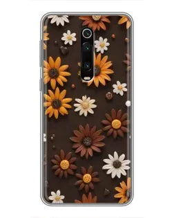 Чехол для Xiaomi Redmi K20 с картинкой «Узор из маленьких подсолнухов» Чехол для Xiaomi Redmi K20 с картинкой «Узор из маленьких подсолнухов»