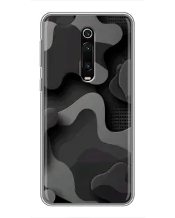 Чехол для Xiaomi Redmi K20 с картинкой «Темный абстрактный камуфляж» Чехол для Xiaomi Redmi K20 с картинкой «Темный абстрактный камуфляж»