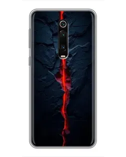 Чехол для Xiaomi Redmi K20 с картинкой «Kрасная лавовая трещина» Чехол для Xiaomi Redmi K20 с картинкой «Kрасная лавовая трещина»