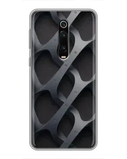Чехол для Xiaomi Redmi K20 с картинкой «Объемное серое плетение» Чехол для Xiaomi Redmi K20 с картинкой «Объемное серое плетение»