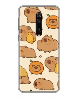 Чехол для Xiaomi Redmi K20 с картинкой «Капибары с апельсинами» Чехол для Xiaomi Redmi K20 с картинкой «Капибары с апельсинами»