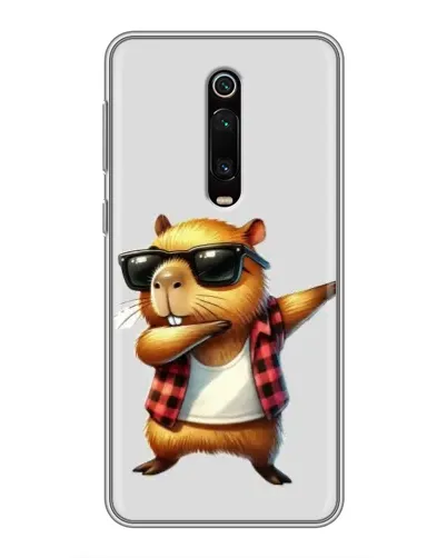 Чехол для Xiaomi Redmi K20 с картинкой «Капибара рэпер даб» Чехол для Xiaomi Redmi K20 с картинкой «Капибара рэпер даб»