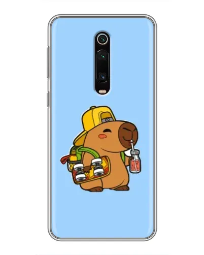 Чехол для Xiaomi Redmi K20 с картинкой «Капибара на скейте» Чехол для Xiaomi Redmi K20 с картинкой «Капибара на скейте»