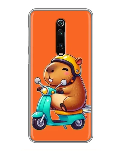Чехол для Xiaomi Redmi K20 с картинкой «Капибара на скутере» Чехол для Xiaomi Redmi K20 с картинкой «Капибара на скутере»