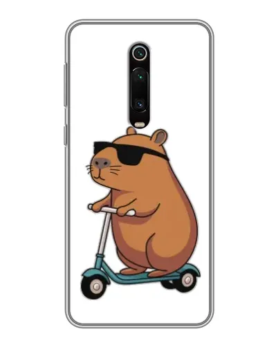 Чехол для Xiaomi Redmi K20 с картинкой «Капибара на самокате» Чехол для Xiaomi Redmi K20 с картинкой «Капибара на самокате»