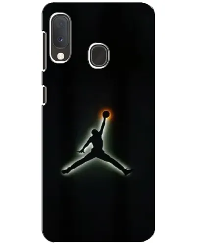 Чехол для Samsung Galaxy A20e с картинкой «Jordan Gradient Logo»