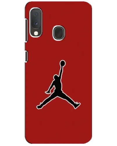 Чехол для Samsung Galaxy A20e с картинкой «Jordan Red Back»