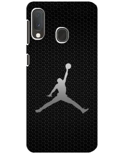 Чехол для Samsung Galaxy A20e с картинкой «Jordan Dark Carbon»