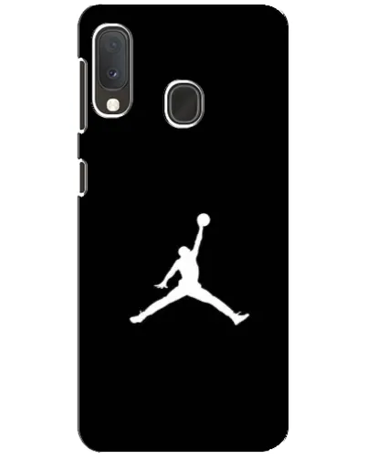Чехол для Samsung Galaxy A20e с картинкой «Jordan Silhouette»